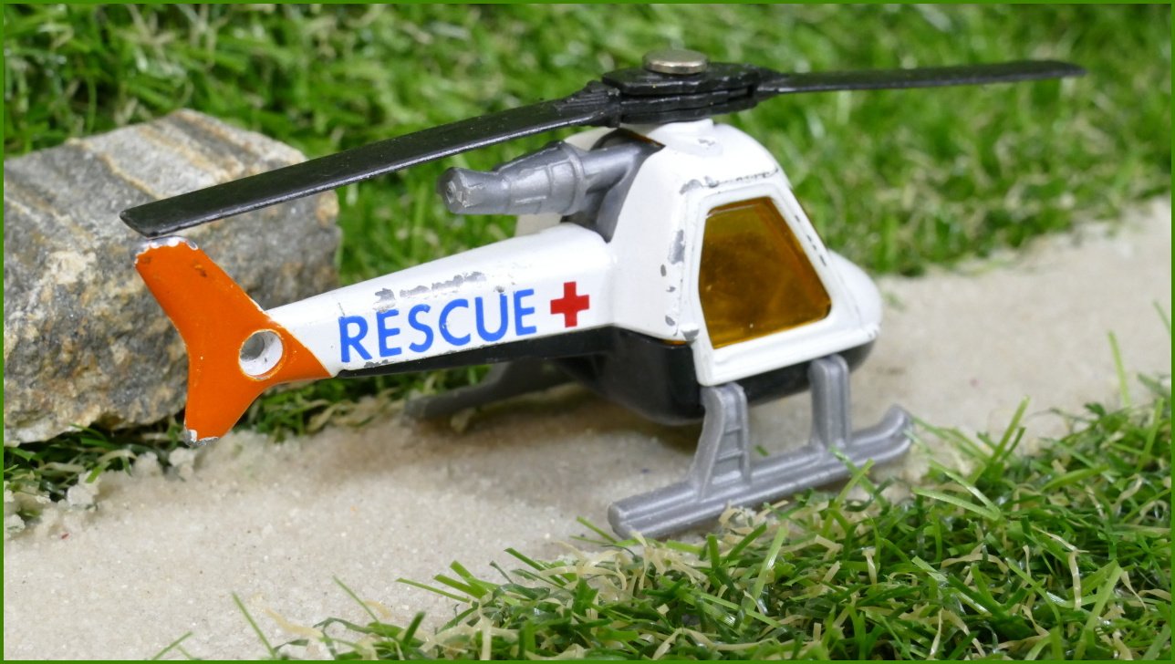 Matchbox Autíčko Angličák (Macau) Helicopter