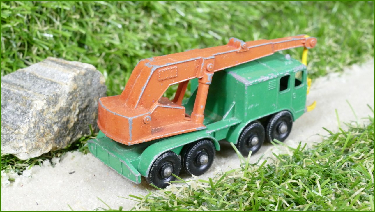 Model Autíčka Matchbox Lesney No.30 - 8 Wheel Crane