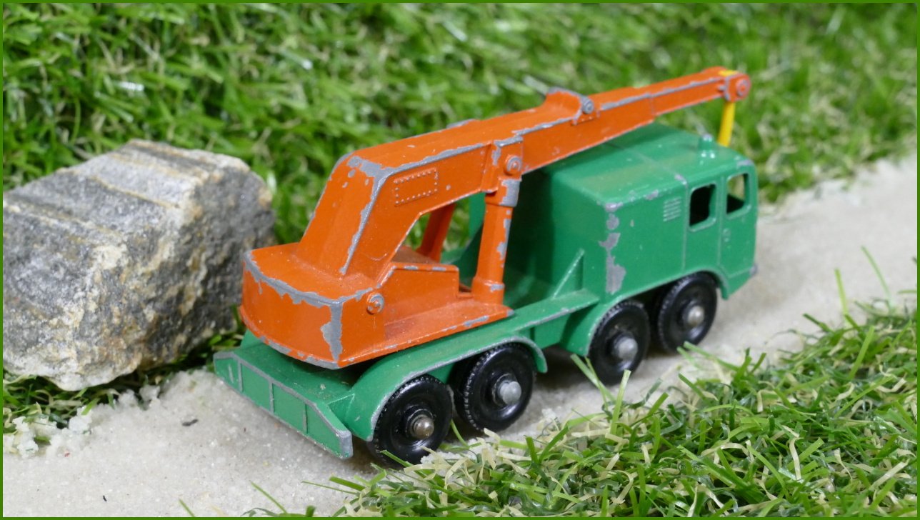 Model Autíčka Matchbox Lesney No.30 - 8 Wheel Crane