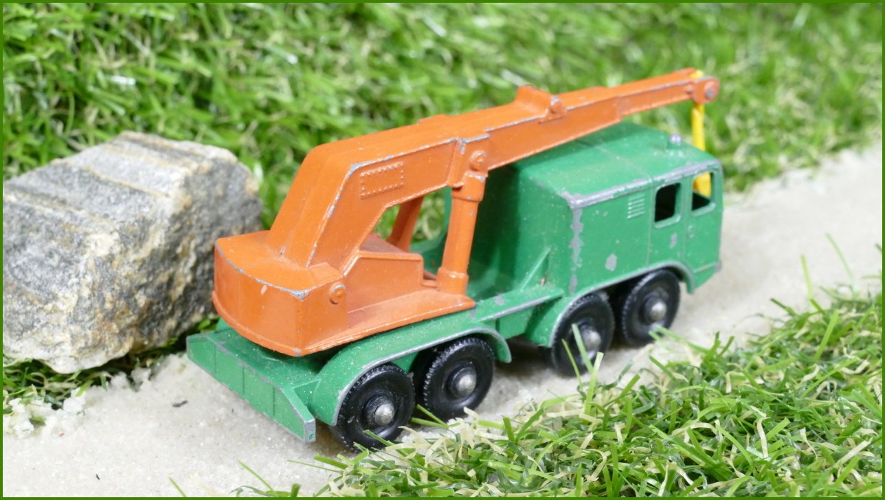 Model Autíčka Matchbox Lesney No.30 - 8 Wheel Crane