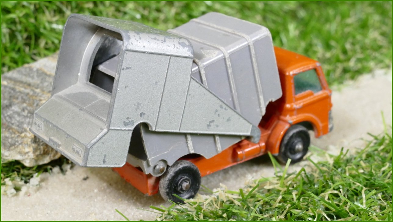 Model Autíčka Matchbox Lesney No.7 - Refuse Truck