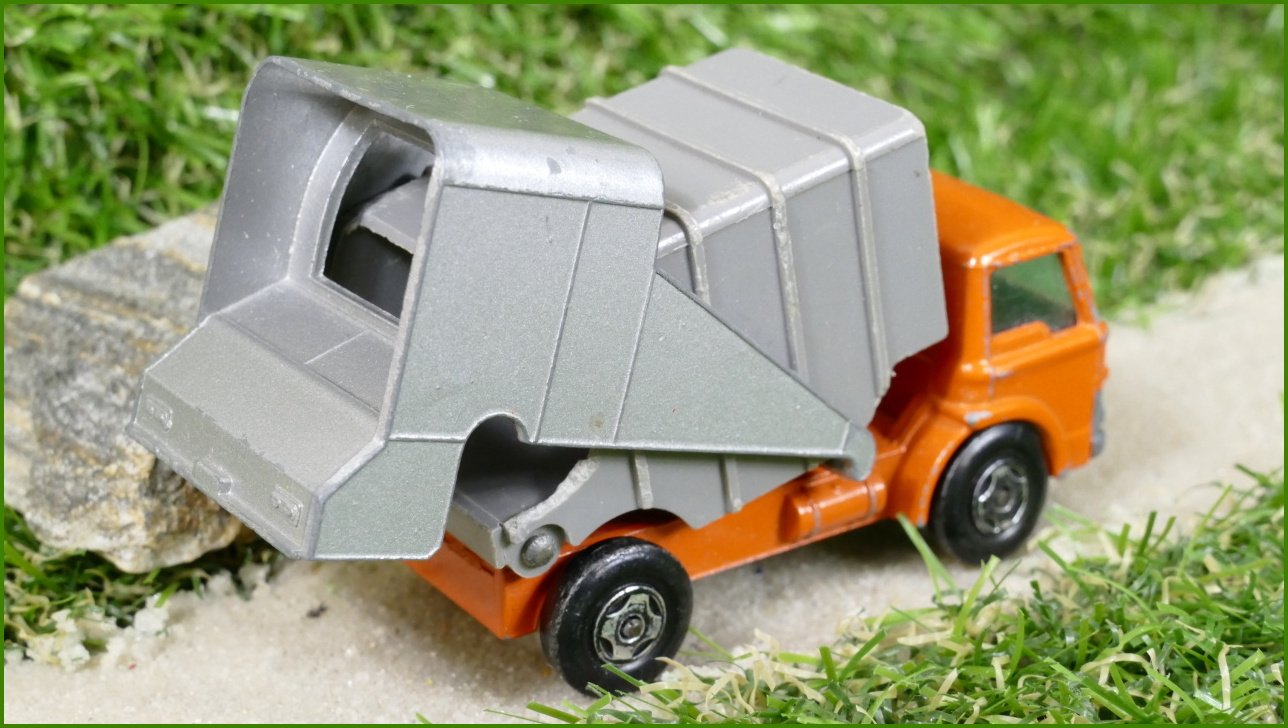 Model Autíčka Matchbox Lesney No.7 - Refuse Truck