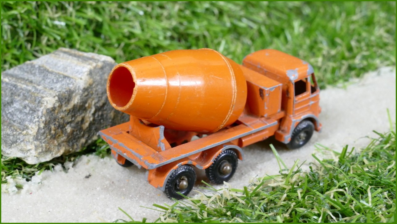 Model Autíčka Matchbox Lesney No.26 - Fodem Cement Mixer