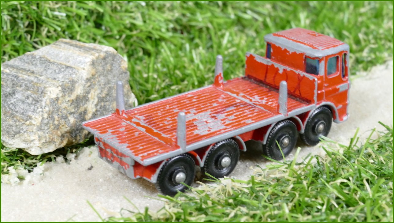 Model Autíčka Matchbox Lesney No.10 - Leyland Pipe Truck