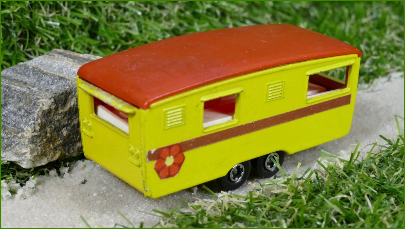Model Autíčka Matchbox Lesney Trailer Caravan
