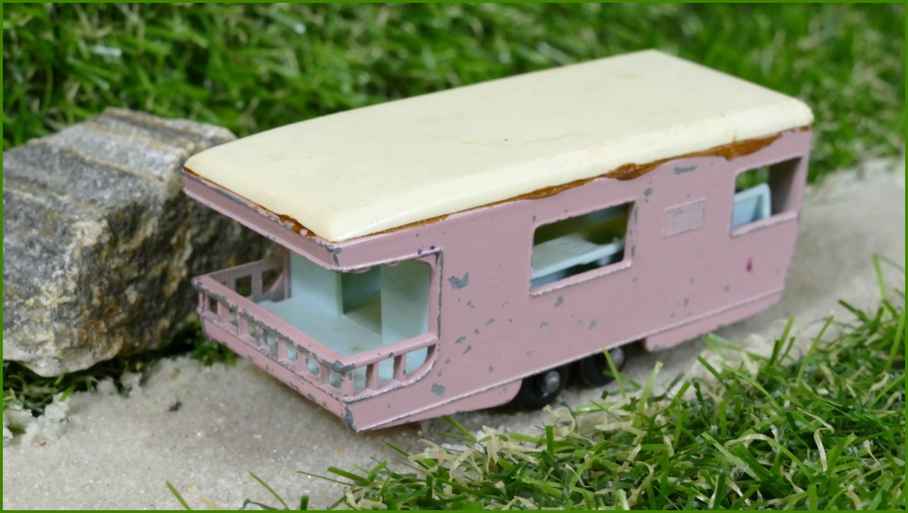 Model Autíčka Matchbox Lesney Trailer Caravan