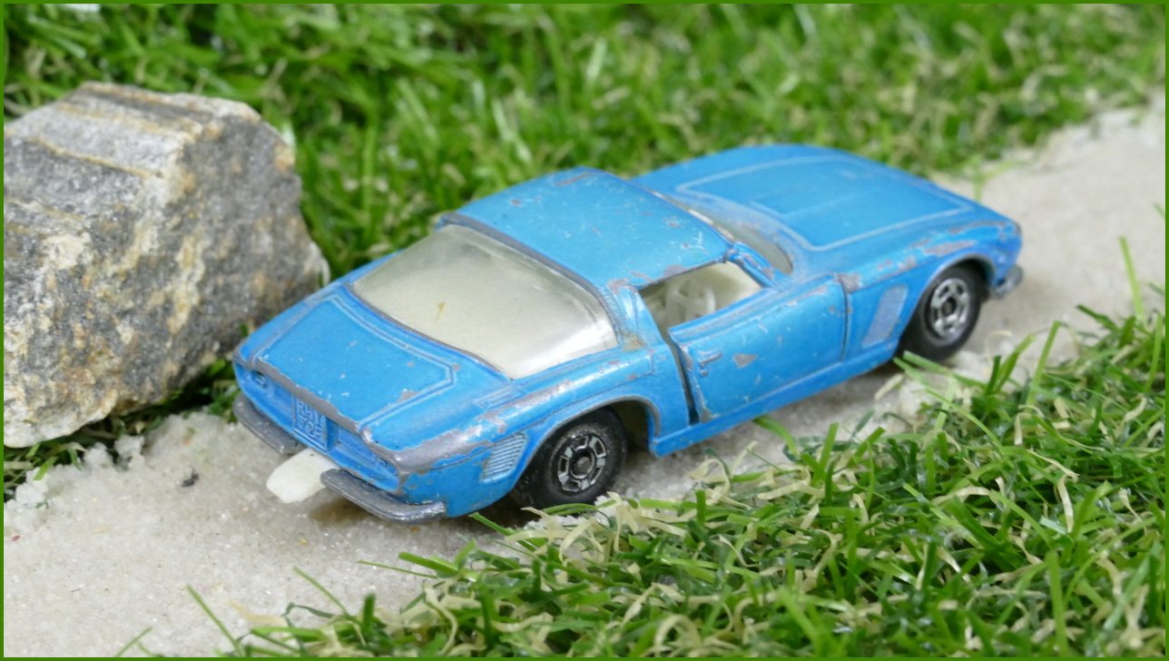 Model Autíčka Matchbox Lesney No.14 - Iso Grifo - vada zadní závěs