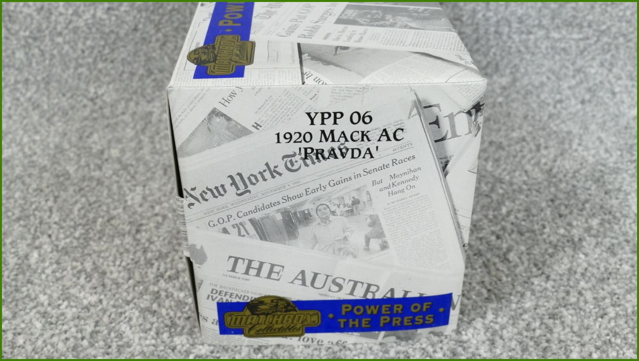 Matchbox Autíčko s Krabičkou YPP 06 - 1920 Mack AC (Neotevřeno)