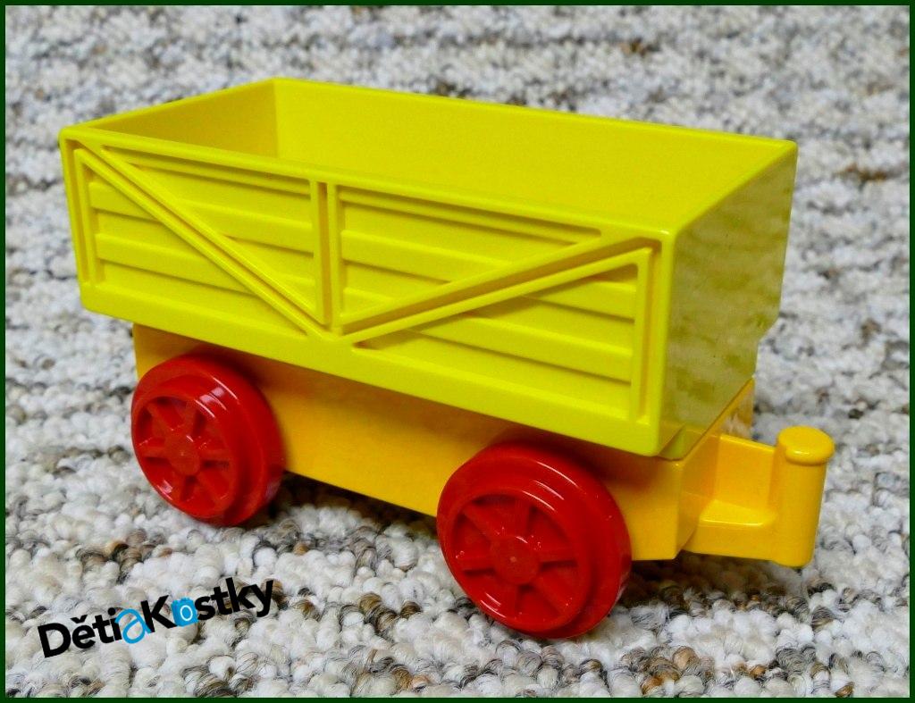 Lego® Duplo® Vagon Malý Oranžový - Žlutá Korba