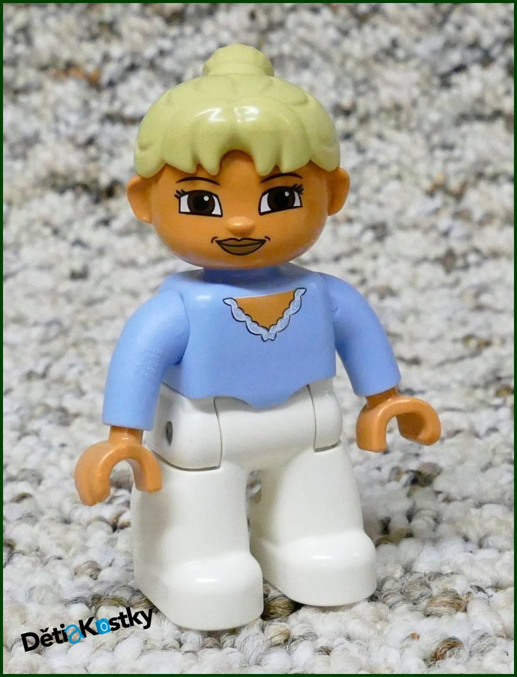 Lego® Duplo® Figurka Maminka - Světle Modrá