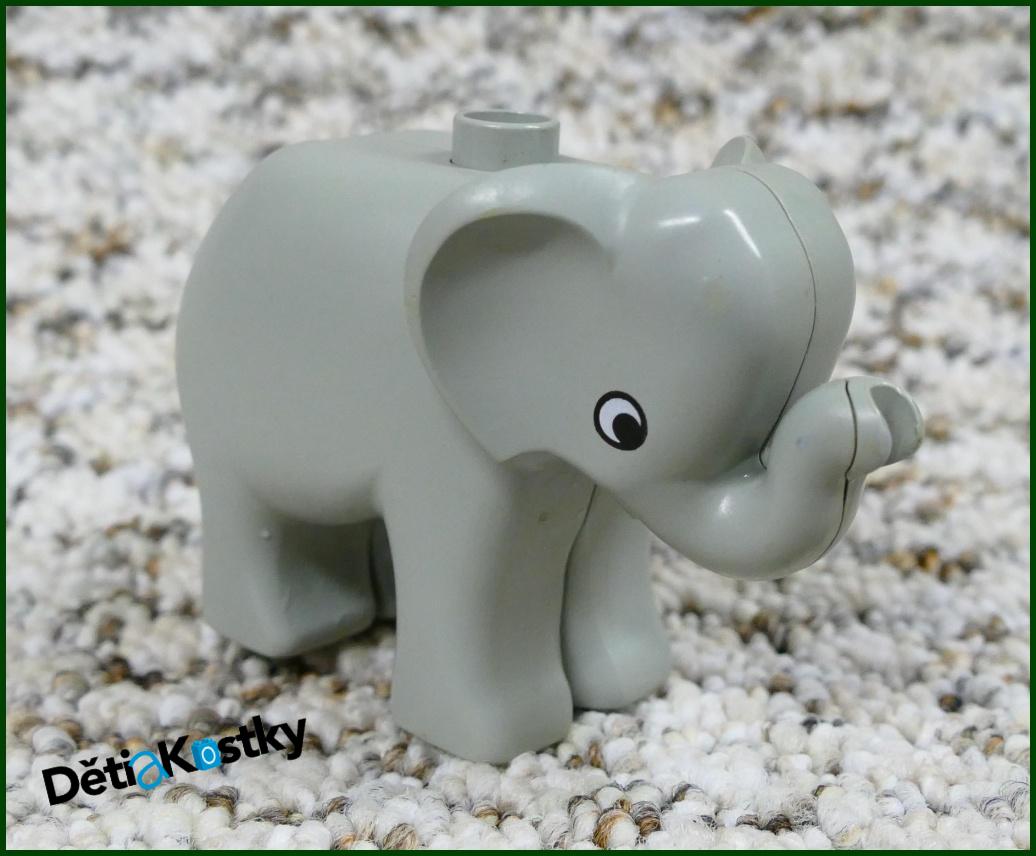 Lego® Duplo® Slůně Světle Šedé