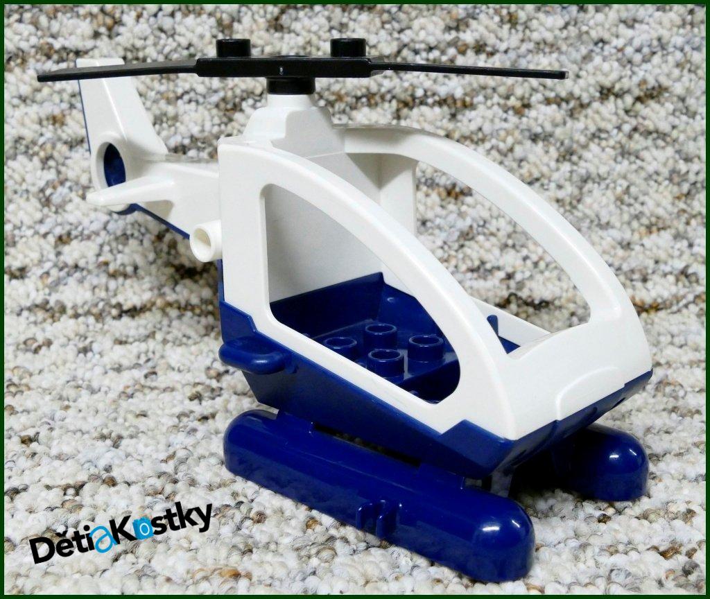 Lego® Duplo® Vrtulník Tmavě Modro/Bílý