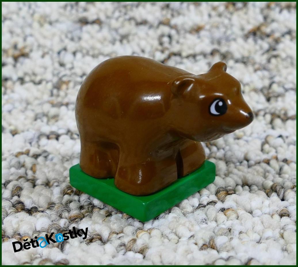 Lego® Duplo® Medvídek Hnědý s Podstavcem