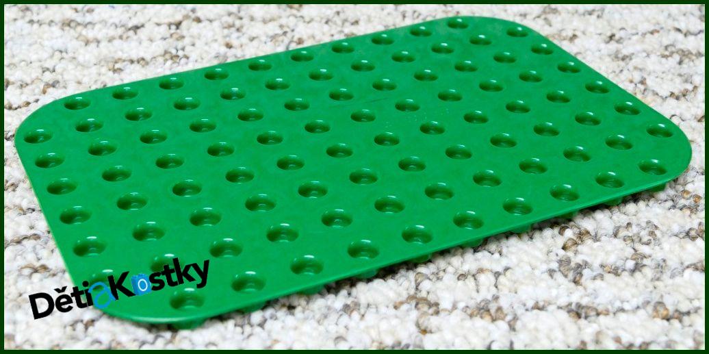 Lego® Duplo® Podložka/Deska 8x12 Zelená Nízká