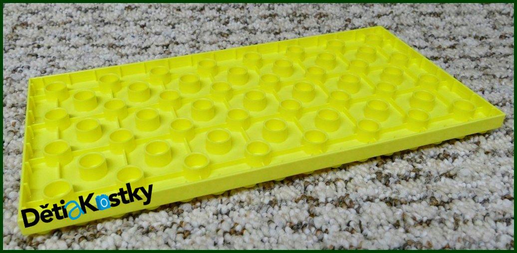 Lego® Duplo® Podložka/Deska 8x16 Světle Žlutá