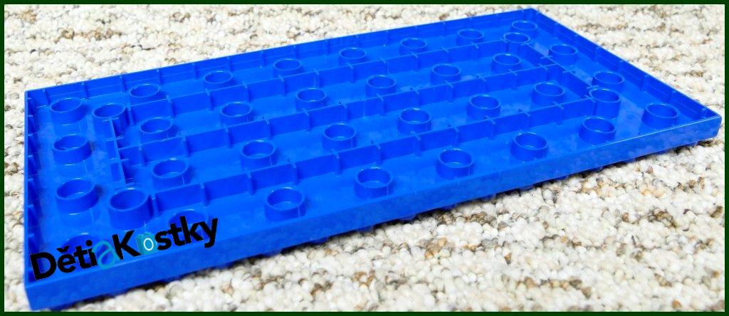 Lego® Duplo® Podložka/Deska 8x16 Modrá
