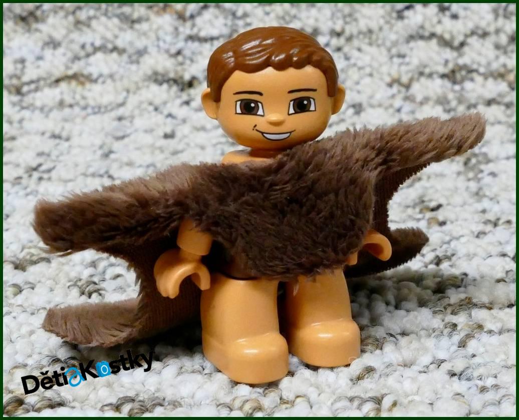 Lego® Duplo® Pravěký Člověk v Kožešině bez Vousů
