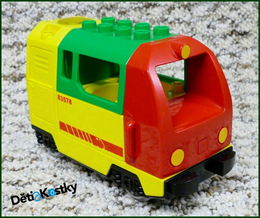 Lego® Duplo® Mašinka Osobní - Červeno/Zelená
