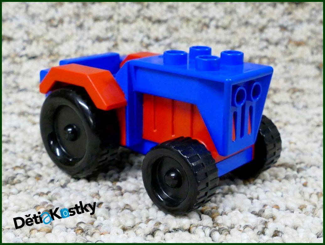 Lego® Duplo® Traktor Malý - Červeno/Modrý