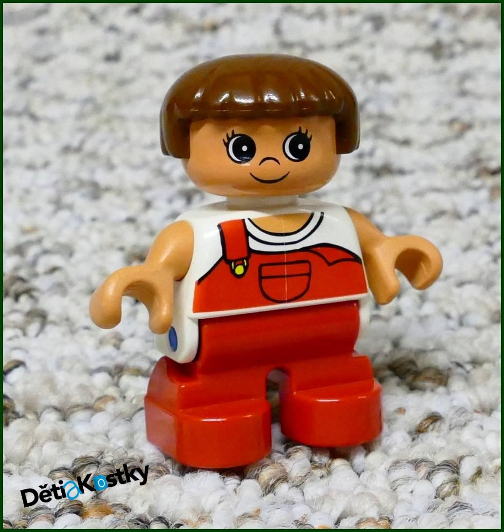 Lego® Duplo® Figurka Dítě - Červené Oblečení