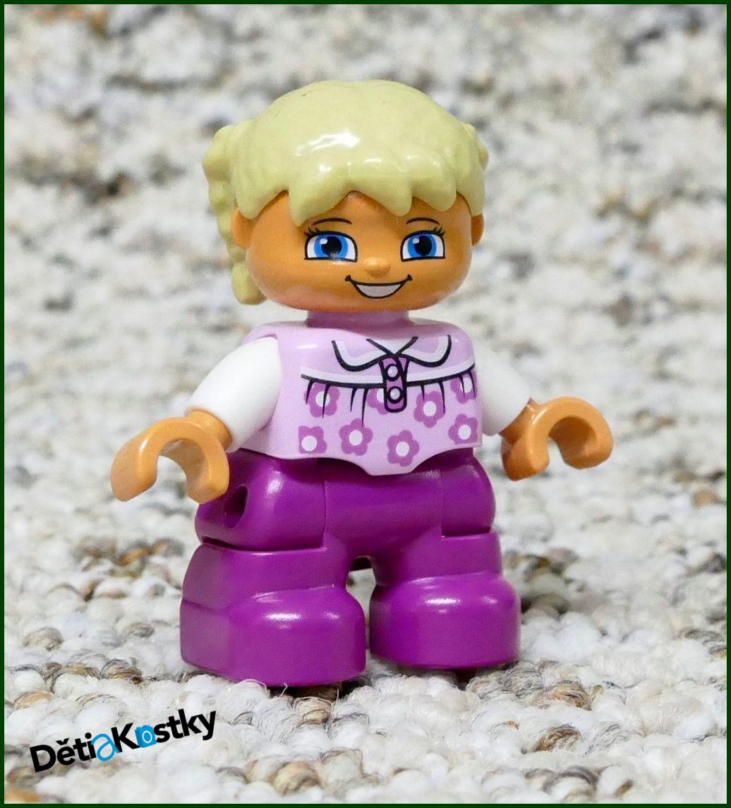 Lego® Duplo® Figurka Dítě - Růžová Košilka
