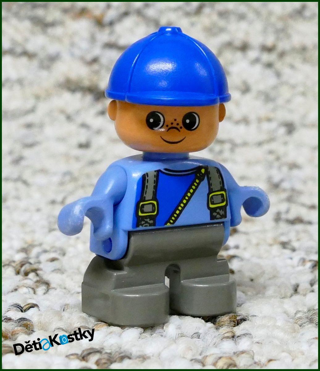Lego® Duplo® Figurka Dítě Modrý Kšilt