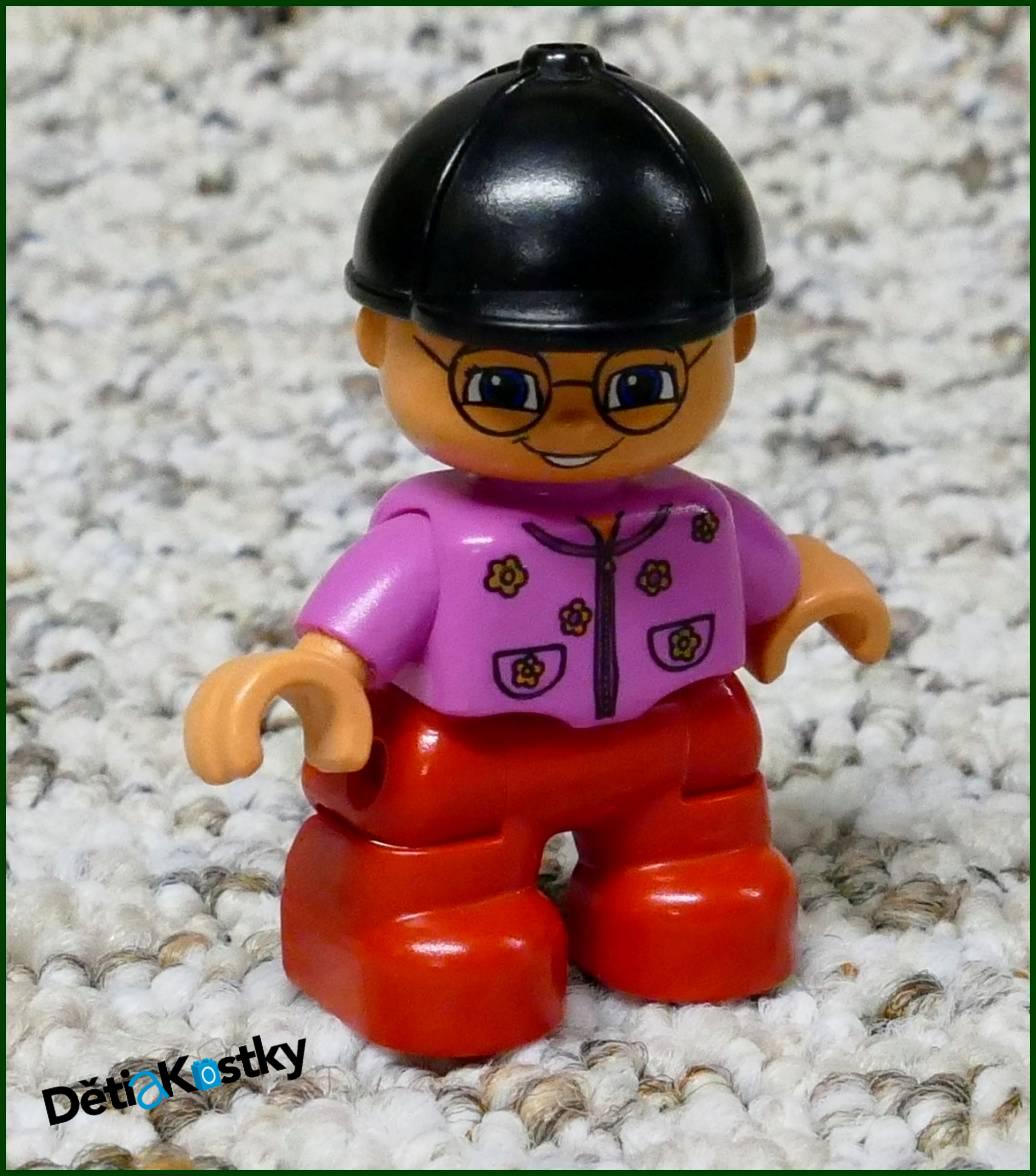 Lego® Duplo® Figurka Dítě Růžové s Brýlemi