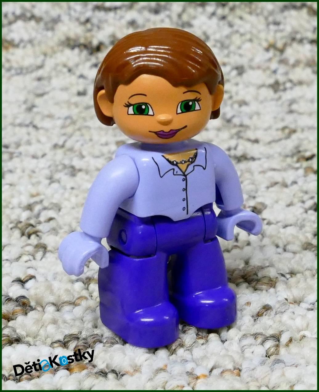 Lego® Duplo® Figurka Maminka Fialová