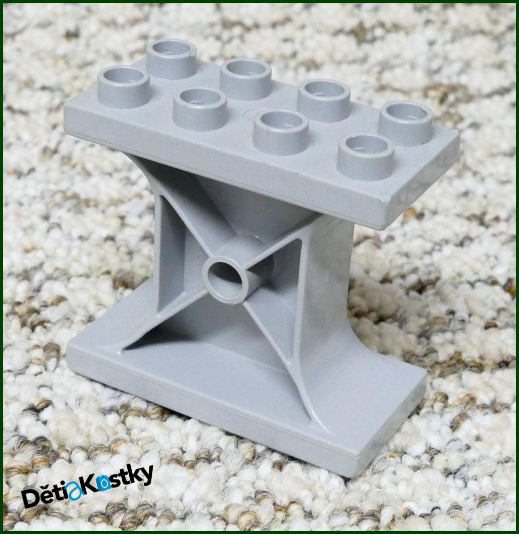 Lego® Duplo® Podstavec / Nosník Šedý