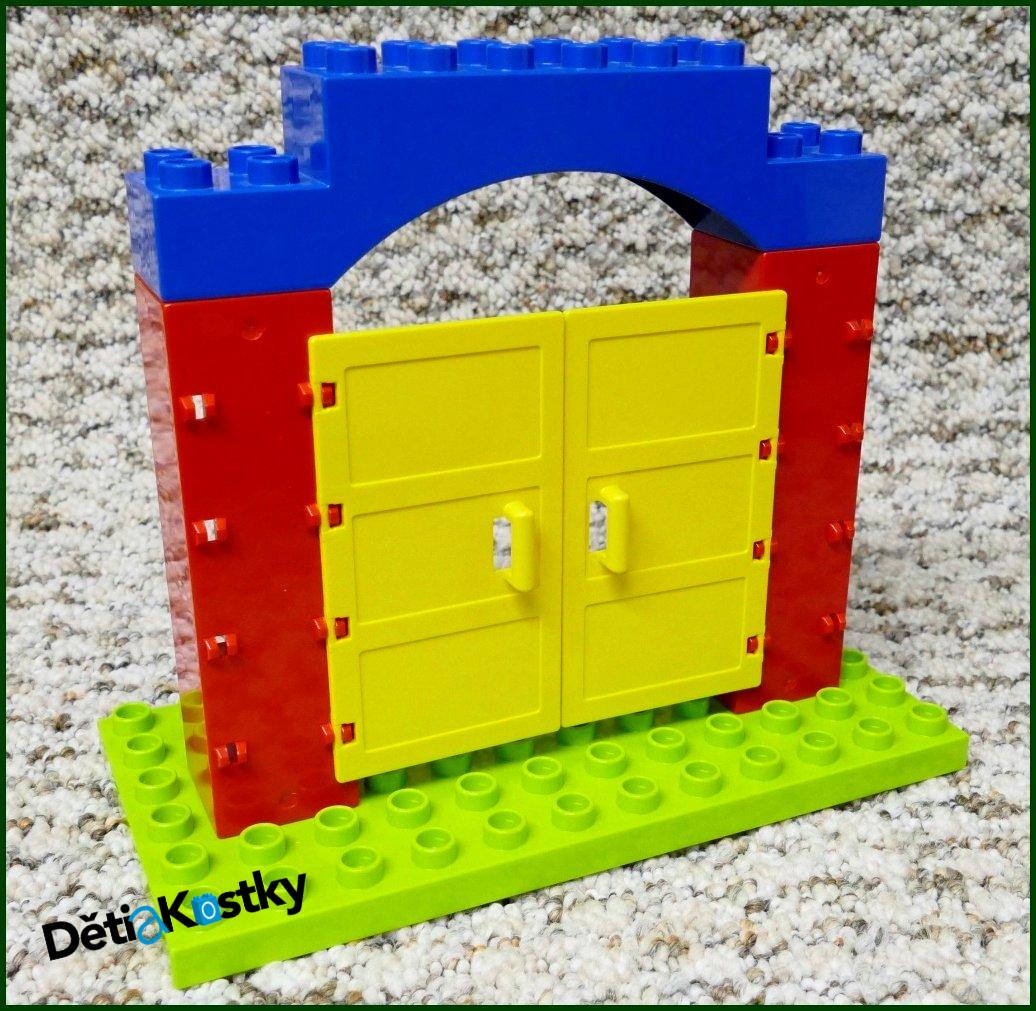 Lego® Duplo® Vrata Farmy (Červená-Žlutá)