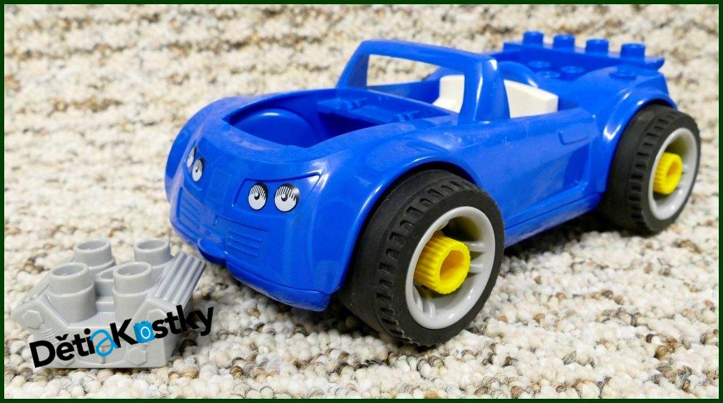 Lego® Duplo® Toolo Auto Modré Bez Kapoty