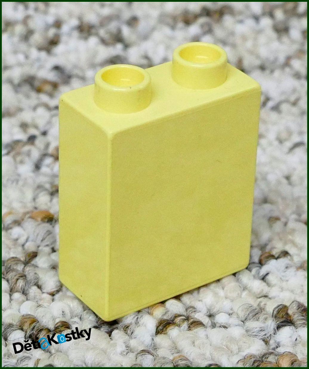 Lego® Duplo® Kostka 1x2x2 Světlounce Béžová
