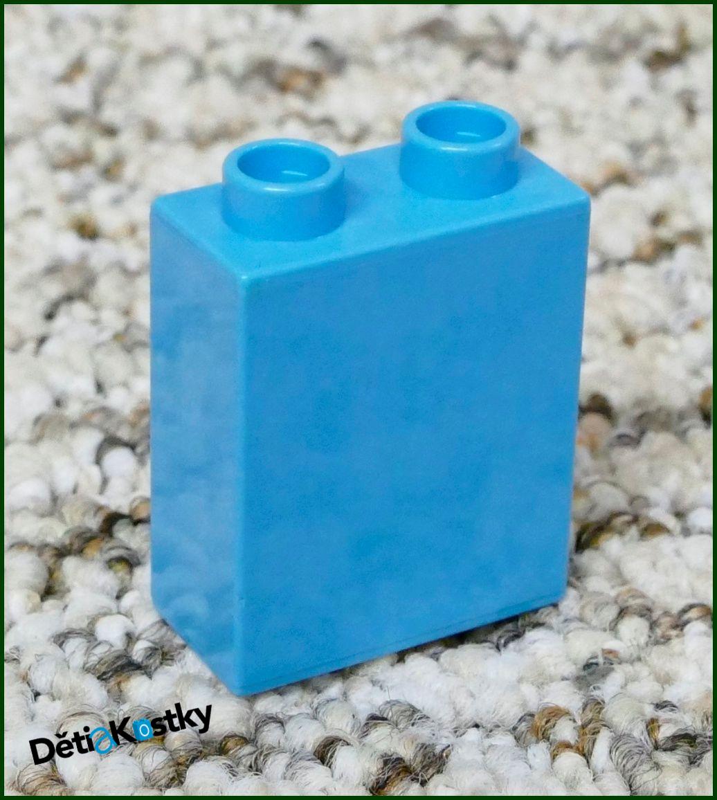 Lego® Duplo® Kostka 1x2x2 Tyrkysová