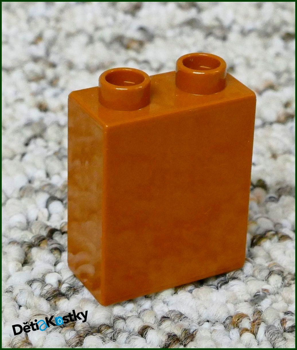 Lego® Duplo® Kostka 1x2x2 Světle Hnědá