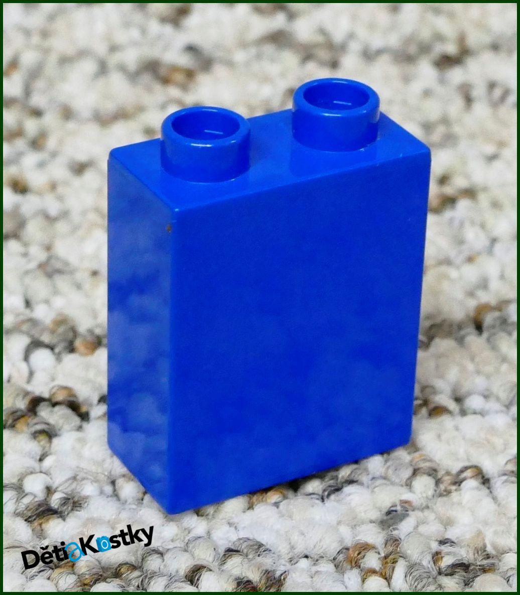 Lego® Duplo® Kostka 1x2x2 Tmavě Modrá