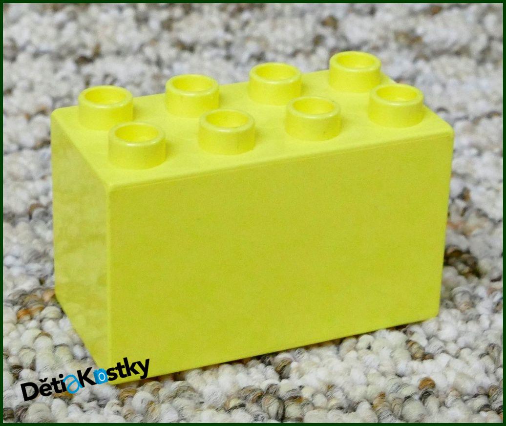 Lego® Duplo® Kostka 2x4x2 Světle Žlutá