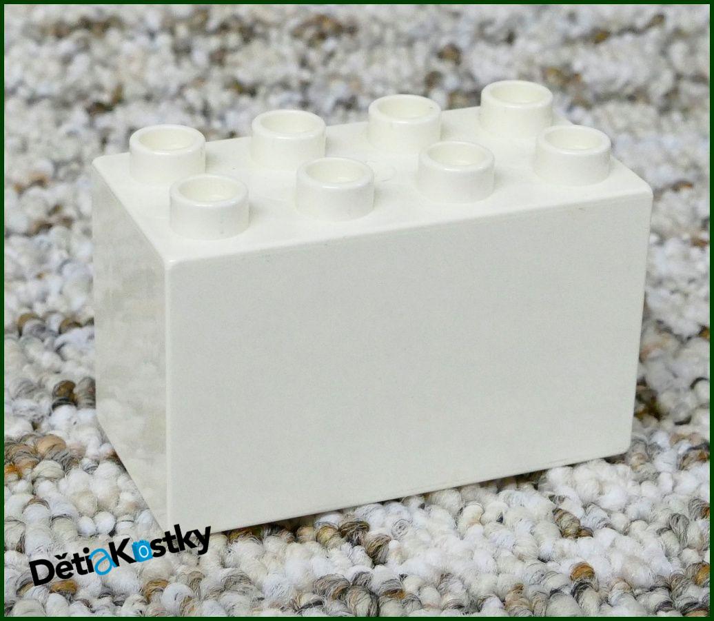 Lego® Duplo® Kostka 2x4x2 Bílá