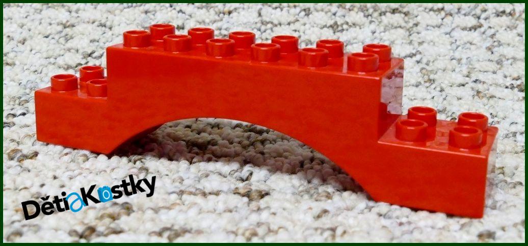 Lego® Duplo® Kostka Dlouhá Klenba Červená