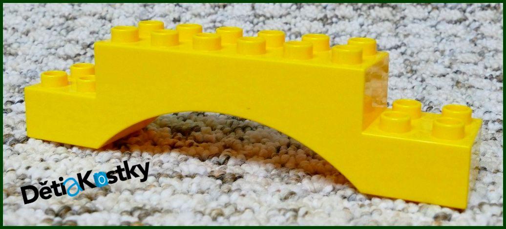 Lego® Duplo® Kostka Dlouhá Klenba Oranžová