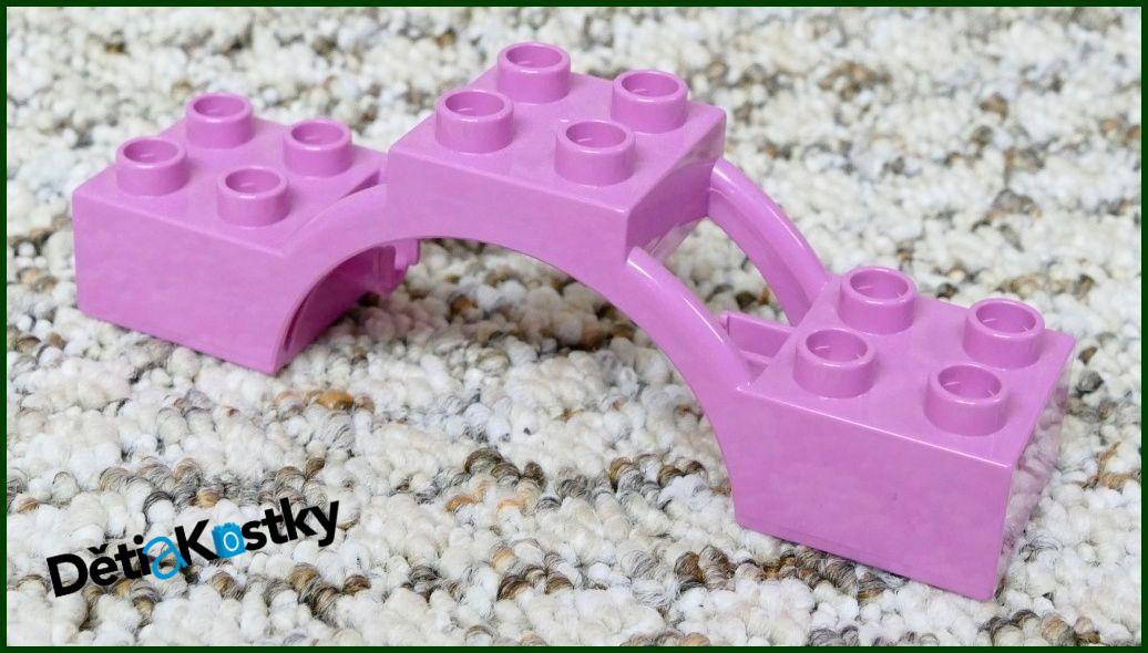 Lego® Duplo® Kostka Dlouhá Růžová Klenba - K Houpačce
