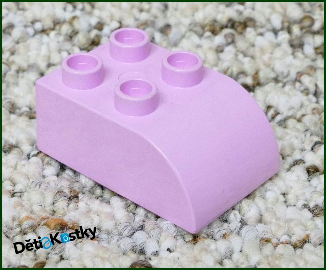 Lego® Duplo® Kostka 2x3 Zkosená Světle Růžová