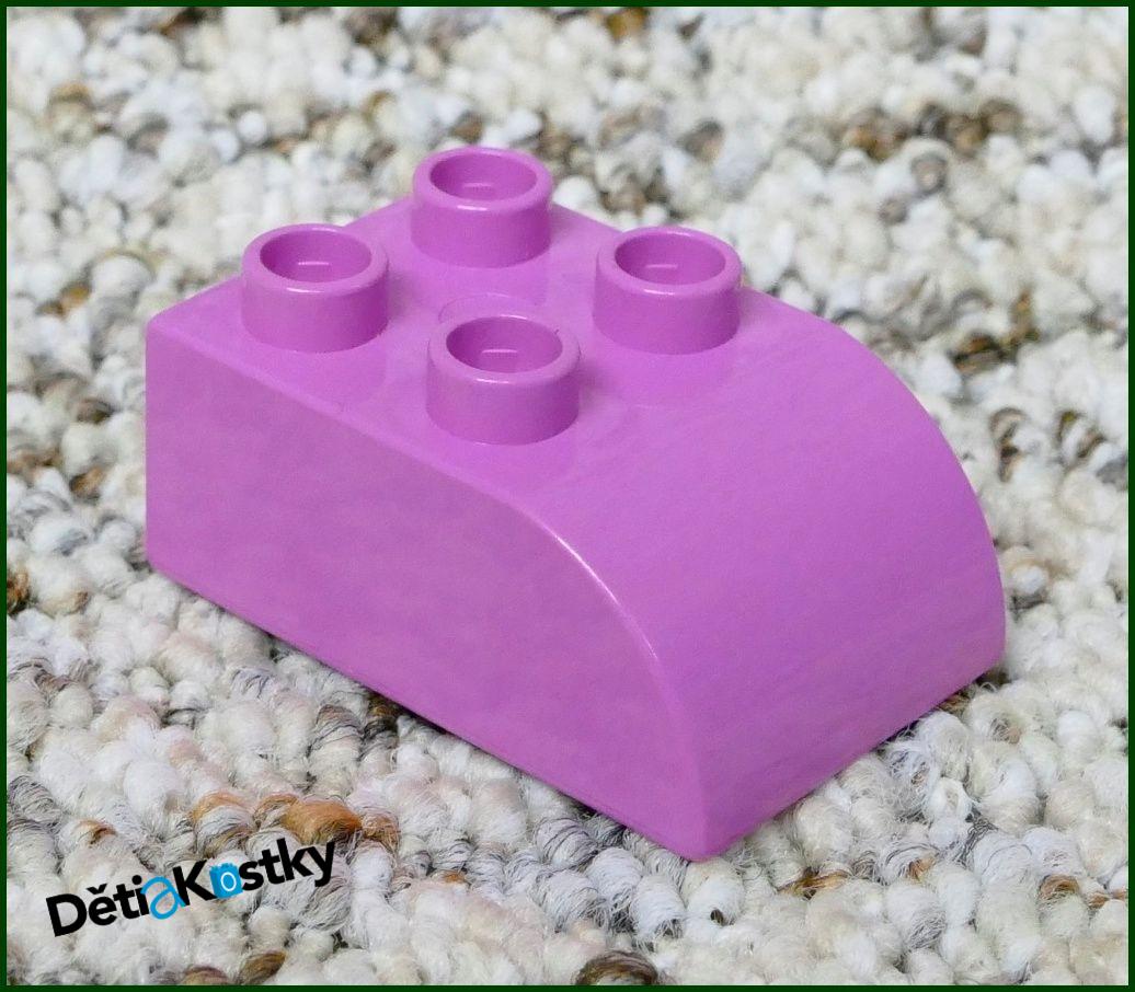Lego® Duplo® Kostka 2x3 Zkosená Tmavě Růžová