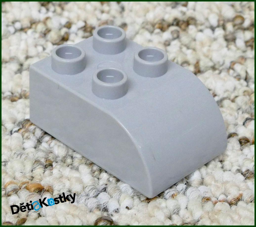 Lego® Duplo® Kostka 2x3 Zkosená Světle Šedá