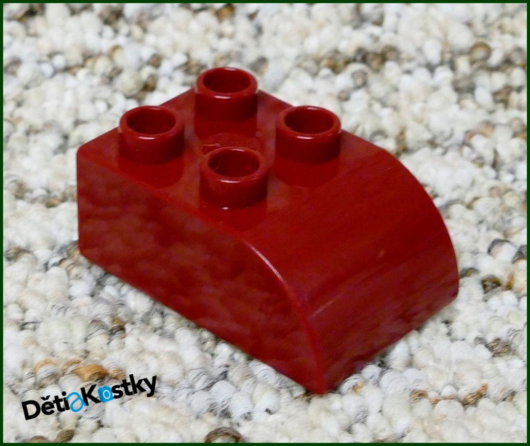 Lego® Duplo® Kostka 2x3 Zkosená Vínová