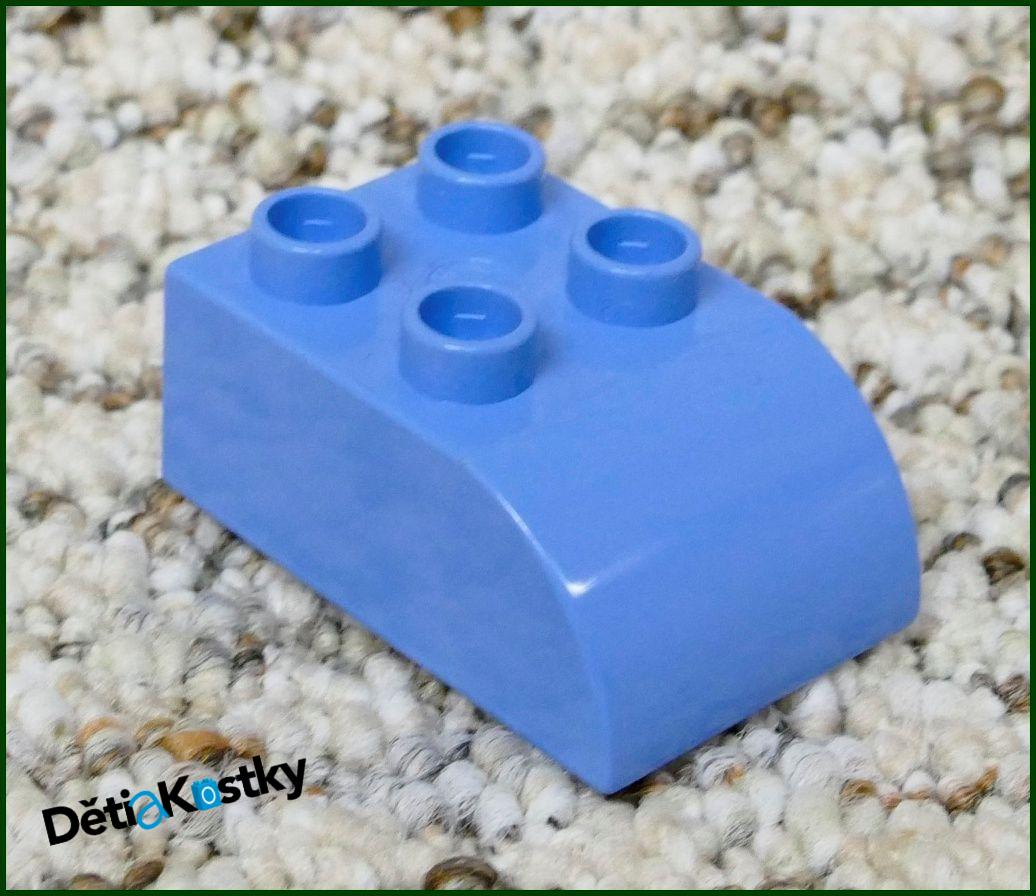 Lego® Duplo® Kostka 2x3 Zkosená Světle Modrá