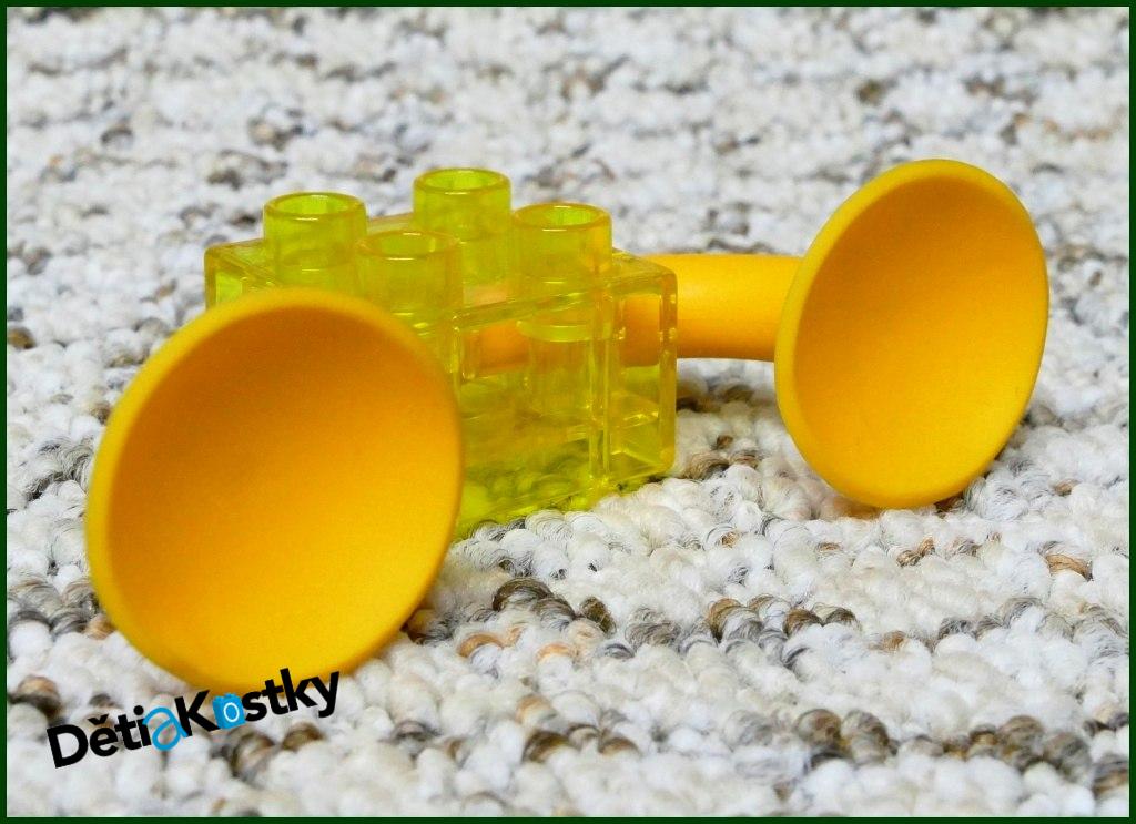 Lego® Duplo® Kostka s Přísavkami - Oranžová