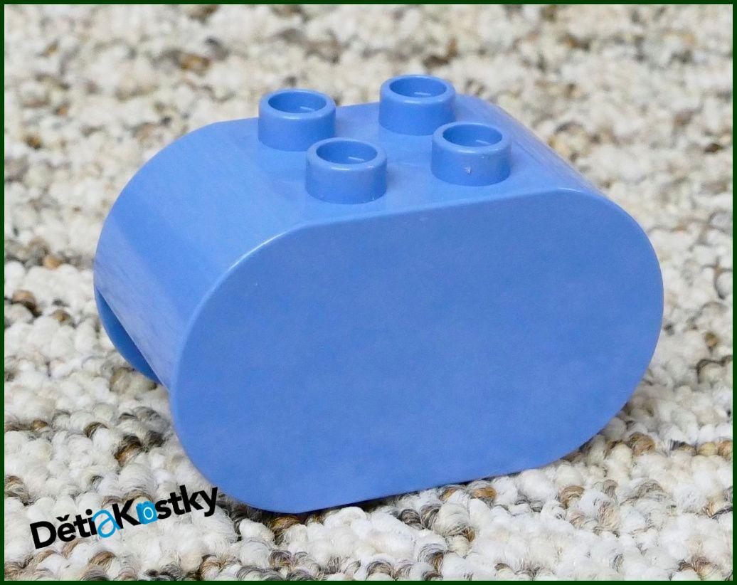Lego® Duplo® Kostka 2x4x2 Zaoblená Světle Modrá