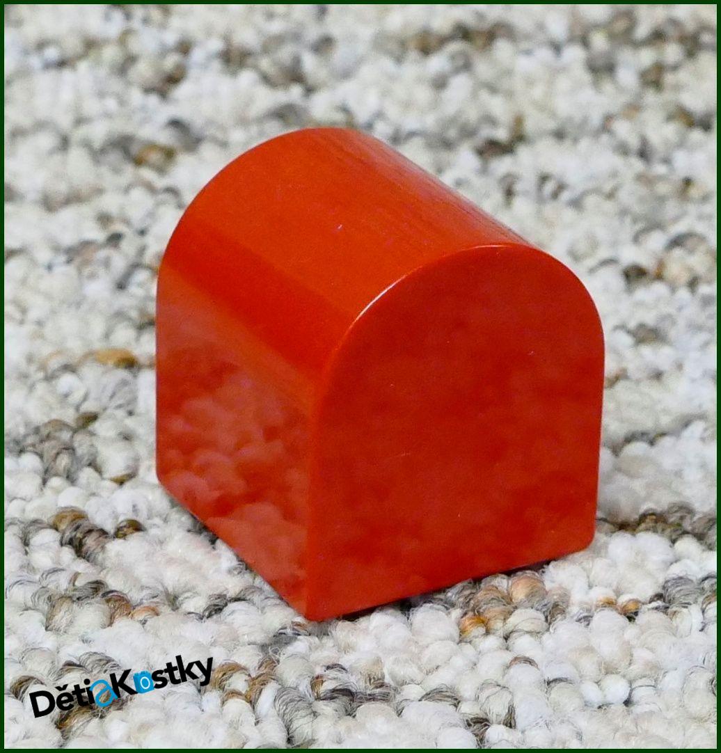Lego® Duplo® Kostka Půlkulatá Malá - Červená