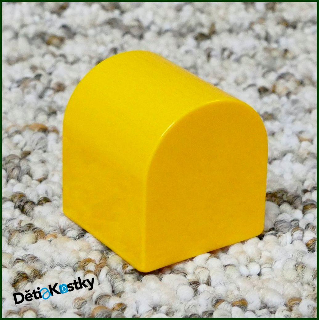 Lego® Duplo® Kostka Půlkulatá Malá - Oranžová