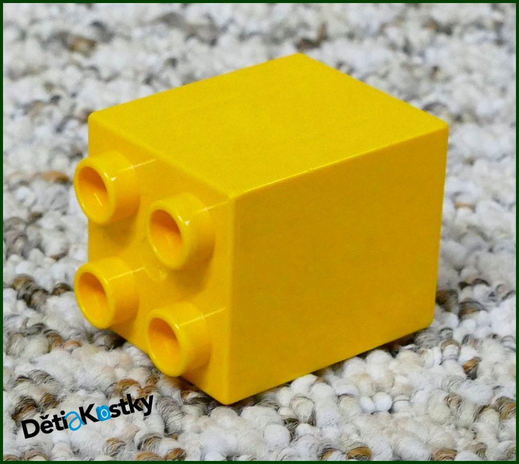 Lego® Duplo® Kostka 2x2x2 Světle Oranžová